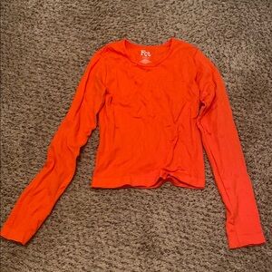 Women's Cropped long sleeve top
